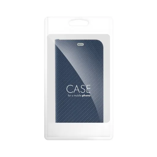 Xiaomi Redmi Note 12 Pro 5G Forcell Luna Carbon fliptok kék Xiaomi Redmi Note 12 Pro 5G Forcell Luna Carbon fliptok kék