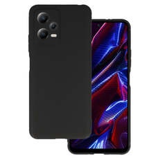 Matné TPU puzdro čierne pre Xiaomi Redmi Note 12 5G/Poco X5 Matné TPU puzdro čierne pre Xiaomi Redmi Note 12 5G/Poco X5