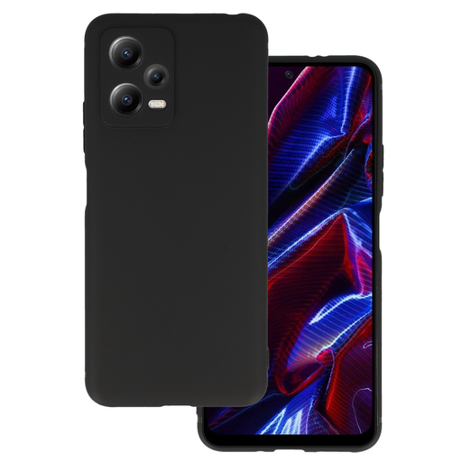 Xiaomi Redmi Note 12 5G/Poco X5 Matt TPU tok fekete Xiaomi Redmi Note 12 5G/Poco X5 Matt TPU tok fekete