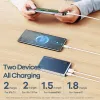 Remax KinYin RPP-178 Powerbank 10000mAh USB+Type C - PD 20W QC 22,5W kék - 4. kép