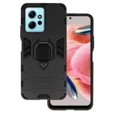 Xiaomi Redmi Note 12 4G Ring Armor tok kihajtható támasszal fekete