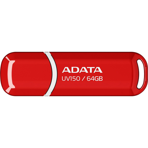 ADATA Pendrive 64GB, UV150 USB 3.1, Piros