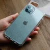 iPhone 12 Pro Max Crystal Glitter Tok ezüst - 4. kép