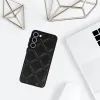 Samsung Galaxy S23 Plus Leather 3D bőr tok fekete design 3 - 1. kép
