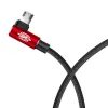 Baseus MVP Double-sided könyök Micro USB kábel 1.5A 2M fekete - 0. kép