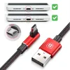 Baseus MVP Double-sided könyök Micro USB kábel 1.5A 2M fekete - 2. kép