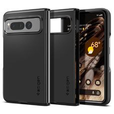 Google Pixel Fold Spigen Thin Fit ultravékony tok fekete
