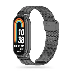 Xiaomi Smart Band 8/8 NFC Tech-Protect Milaneseband Óraszíj fekete