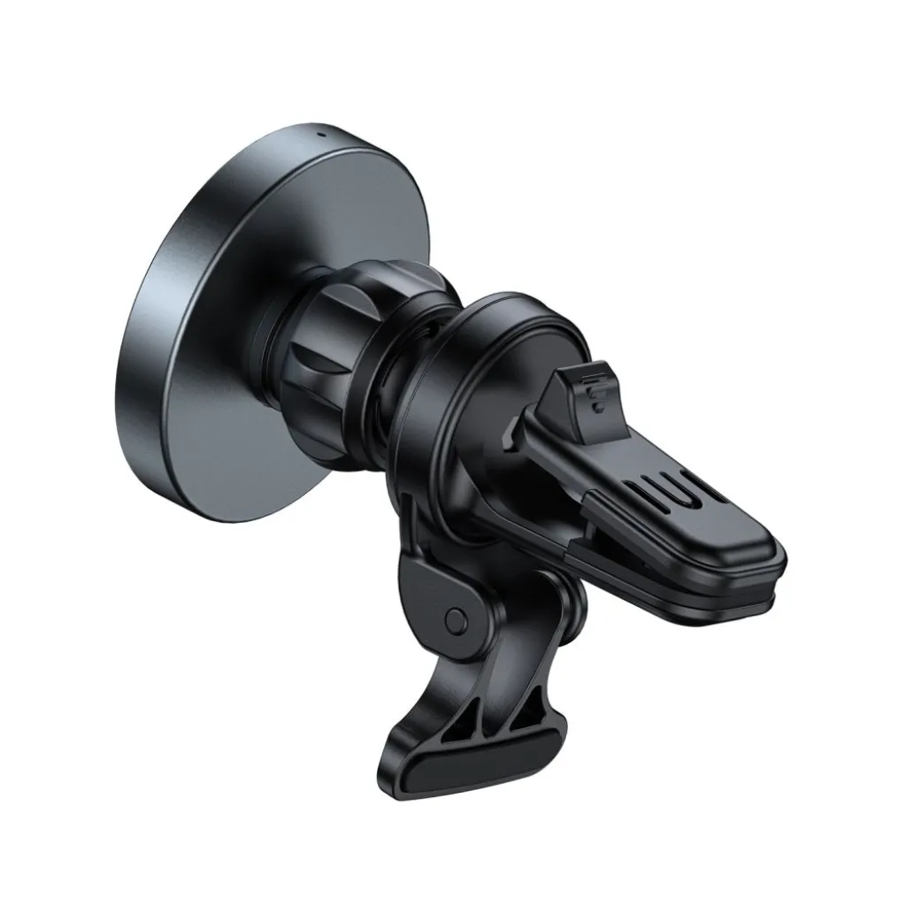 Tech-Protect MM15W-V5 Mágneses MagSafe kompatibilis autós telefontartó vezeték nélküli töltéssel 15W fekete - 5