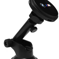 BMW M Edition mágneses autós tartó 15 W-os vezeték nélküli töltővel, fekete
