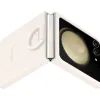 Samsung Galaxy Z Flip 5 Samsung szilikon tok gyűrűvel EF-PF731TUE Cream - 1. kép