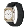 Apple Watch 4/5/6/7/8/9/SE/Ultra (42/44/45/49mm) Next One Athletic Loop óraszíj fekete - 2. kép