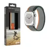 Apple Watch 4/5/6/7/8/SE/Ultra (42/44/45/49mm) Next One Athletic Loop óraszíj zsályaszínű - 0. kép