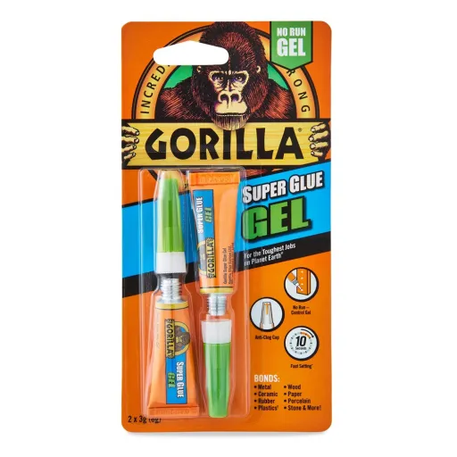 Gorilla Super Glue GÉL pillanatragasztó 2x3g