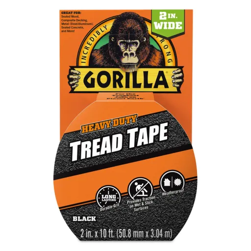 Gorilla Tread Tape 3m x 50mm fekete csúszásgátló szalag