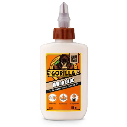 Gorilla Wood Glue faragasztó 118ml D3