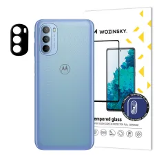 Motorola Moto G31 Wozinsky Full Camera Glass 9H kameralencse védő üvegfólia fekete