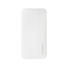 Wozinsky powerbank Li-Po 10000mAh 2 x USB fehér (WPBWE1)