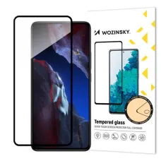 Xiaomi Poco F5 Pro 9H ochranné sklo Wozinsky Full Glue 9H s čiernym rámom, vhodné pre puzdro Xiaomi Poco F5 Pro 9H ochranné sklo Wozinsky Full Glue 9H s čiernym rámom, vhodné pre puzdro