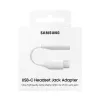 Samsung gyári USB-C - 3.5mm jack átalakító adapter fehér (EE-UC10JUWE) DAC - 2. kép