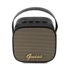 Guess Mini Bluetooth hangszóró PU 4G Strap fekete (GUWSB2P4SMK) - 1. kép