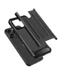iPhone 15 Pro Hybrid Armor tok fekete telefontok - 1. kép