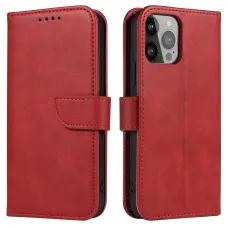 iPhone 15 Pro Max Mágneses fliptok piros
