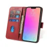 iPhone 15 Pro Max Mágneses fliptok piros - 3. kép