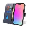 iPhone 15 Pro Max Mágneses fliptok kék - 1. kép
