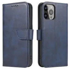 iPhone 15 Pro Max Mágneses fliptok kék