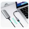 Ugreen US378 USB C - USB 3.0 OTG kábel 0.15m fekete - 4. kép