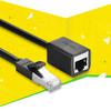 UGREEN hálózati kábel RJ45 Ethernet hosszabbító, kat. 6, FTP, 5m-es fém dugóval (fekete) - 0. kép