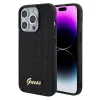 iPhone 15 Pro Guess PU Square Mirror Script Logo tok fekete (GUHCP15LPMSDGSK) - 0. kép