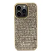 iPhone 15 Pro Guess PU Square Mirror Script Logo tok arany (GUHCP15LPMSDGSD) - 0. kép