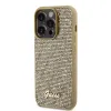 iPhone 15 Pro Guess PU Square Mirror Script Logo tok arany (GUHCP15LPMSDGSD) - 1. kép