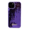 iPhone 15 Guess Sequin Script Logo tok lila (GUHCP15SPSFDGSU) - 1. kép