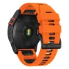 Garmin Fenix 3/5X/3HR/5X Plus/6X/6X Pro/7X Tech-Protect Iconband Pro óraszíj katonai narancs/fekete - 3. kép