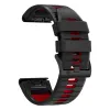 Garmin Fenix 5/6/6 Pro/7 Tech-Protect Iconband Pro óraszíj katonai fekete/piros - 1. kép