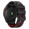 Garmin Fenix 5/6/6 Pro/7 Tech-Protect Iconband Pro óraszíj katonai fekete/piros - 2. kép
