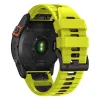 Garmin Fenix 5/6/6 Pro/7 Tech-Protect Iconband Pro óraszíj katonai lime/fekete - 1. kép