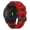 Garmin Fenix 5/6/6 Pro/7 Tech-Protect Iconband Pro óraszíj katonai piros/fekete - 3. kép