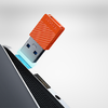 Mcdodo USB-C - USB 3.0 átalakító adapter OT-6550 narancssárga - 3. kép