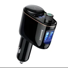 Baseus S-06 Bluetooth FM transmitter 2x USB-A (CCHC000001)