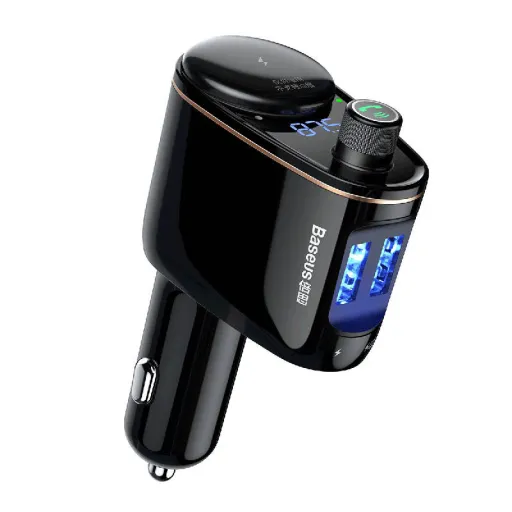 Baseus S-06 Bluetooth FM transmitter 2x USB-A (CCHC000001)