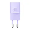 Baseus GaN5 mini USB-C hálózati töltő adapter 20W (lila) - 1. kép