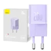 Baseus GaN5 mini USB-C hálózati töltő adapter 20W (lila) - 4. kép