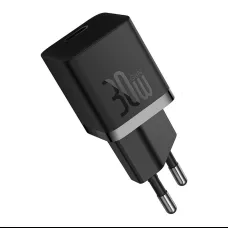 Baseus GaN5 mini USB-C hálózati töltő adapter 30W (fekete)