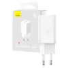  Baseus GaN5 hálózati töltő adapter 2x USB-C 40W (fehér) - 3. kép