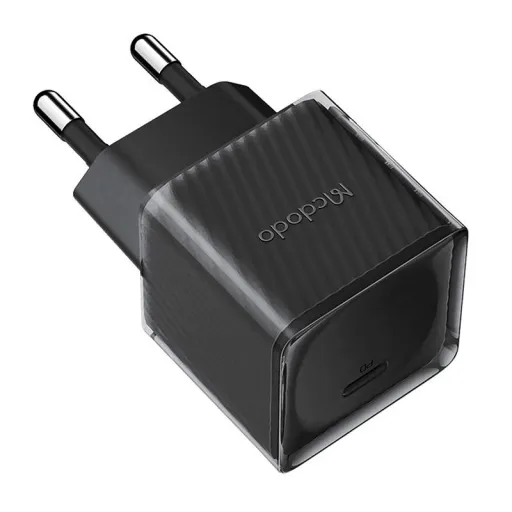 McDodo CH-3771 USB-C PD hálózati töltő adapter 20W GaN (fekete)