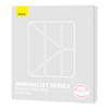 iPad 10 10.9'' Baseus Minimalist mágneses tok rózsaszín - 1. kép